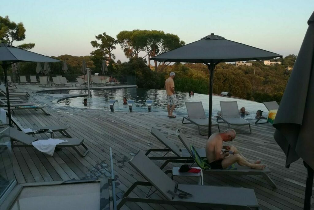 La piscine de notre hôtel