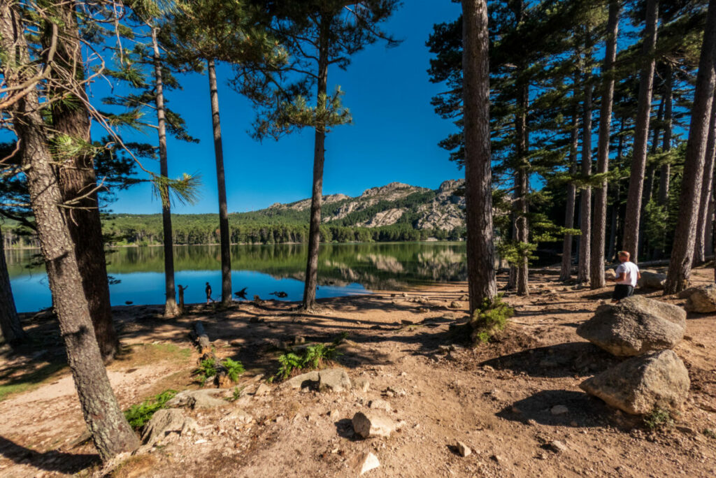 Le lac de l'Ospedale dans l'Alta Rocca en Corse