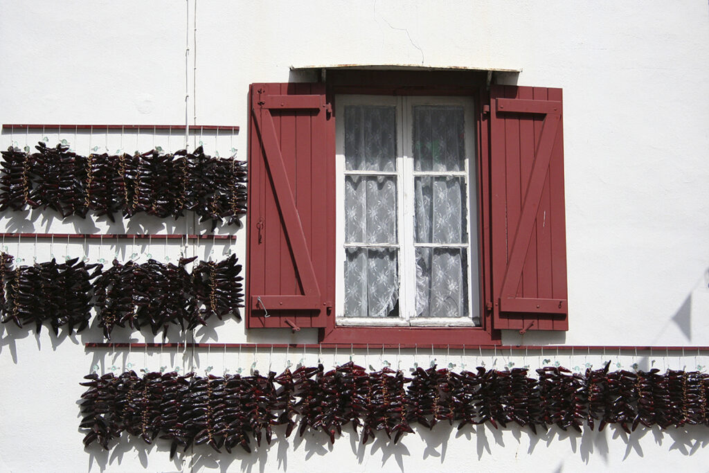 Les célèbres piments d'Espelette