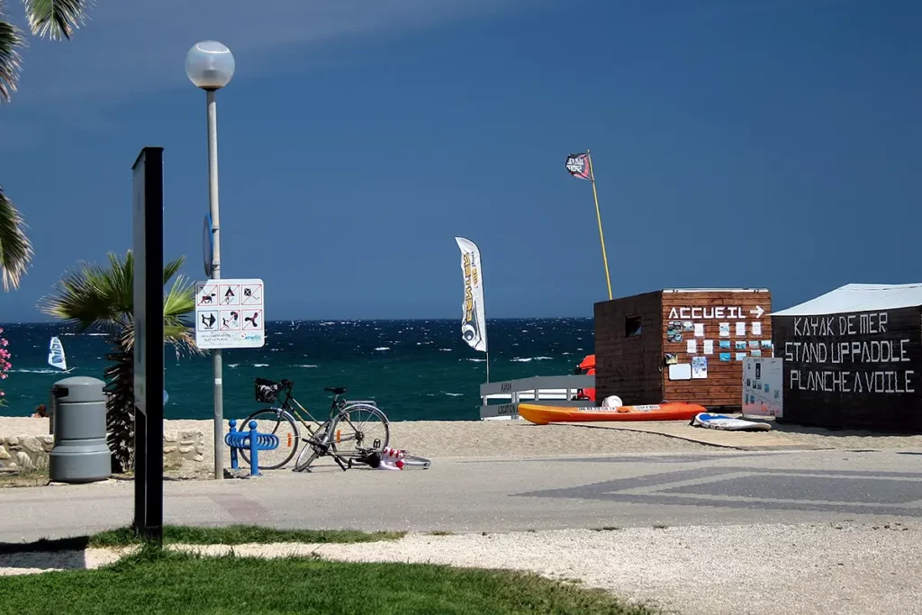 Départ du voyage à moto dans les Pyrénées à Argelès-sur-mer