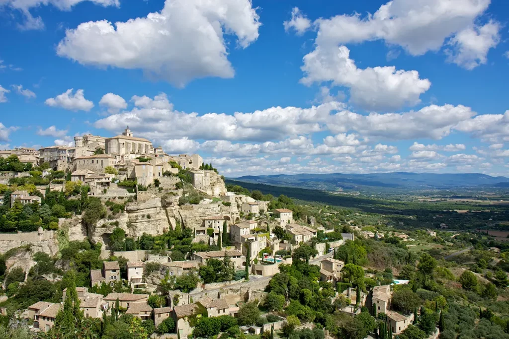 Voyage à moto dans le Luberon